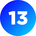 número 13 icon