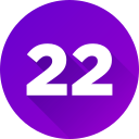 número 22 icon