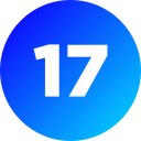 número 17 icon