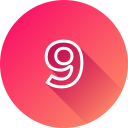 número 9 icon