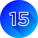 numero 15 icon