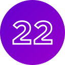 número 22