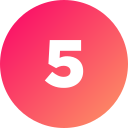 número 5 icon