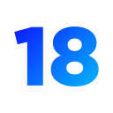 número 18 icon