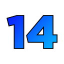 número 14 icon