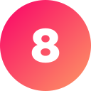 numero 8 icon