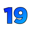 número 19 icon