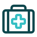 First aid kit icon