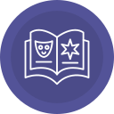 libro cómico icon