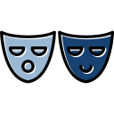 máscaras de teatro