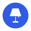 lâmpada de mesa icon