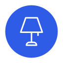 lâmpada de mesa icon
