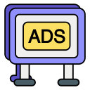 tablero publicitario icon