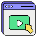 anuncio de vídeo icon