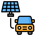 célula solar icon