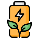 batería ecológica icon