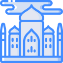 taj mahal icon