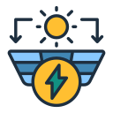 energía solar icon