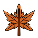 hoja de arce icon