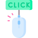 hacer clic icon