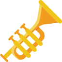 Herald trumpet - Free music icons