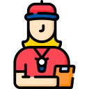treinadora feminina icon