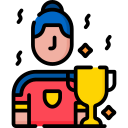 Trophy ceremony 