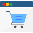 las compras en línea icon