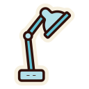 lámpara de escritorio icon