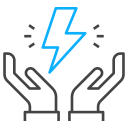 el ahorro de energía icon