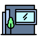 Modern house icon