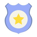 placa de policía icon