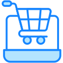 las compras en línea icon