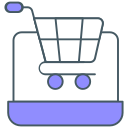 las compras en línea icon