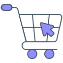 las compras en línea icon