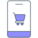 aplicación de compras en línea icon