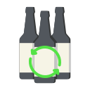 botella de reciclaje icon