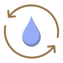 ahorrar agua icon