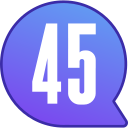 45