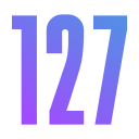 127 