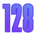 128 