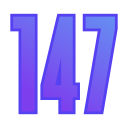 147 