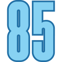 85 