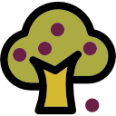 Árbol de frutas icon