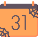 calendario de halloween icon