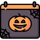 calendario de halloween 