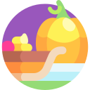 pastel de calabaza icon