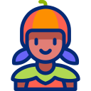 disfraz de calabaza animated icon