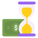 el tiempo es dinero icon