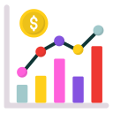 gráfico de finanzas icon